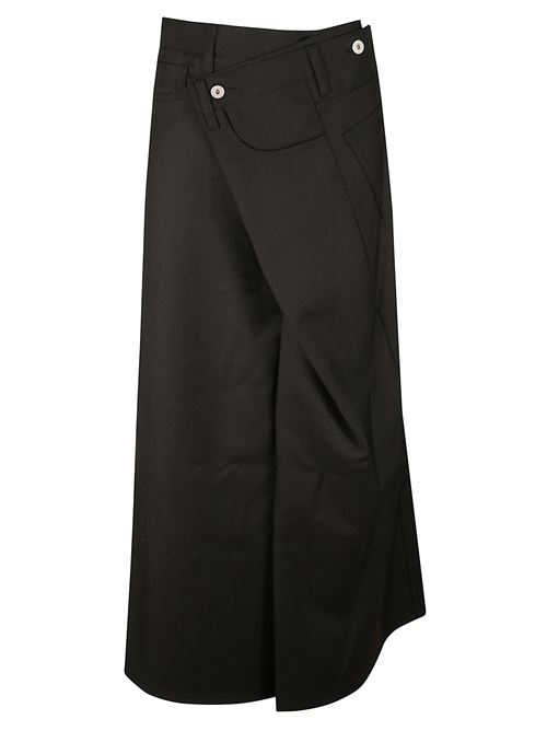 Long folded skirt JUNYA WATANABE | JPS0090511BLACK